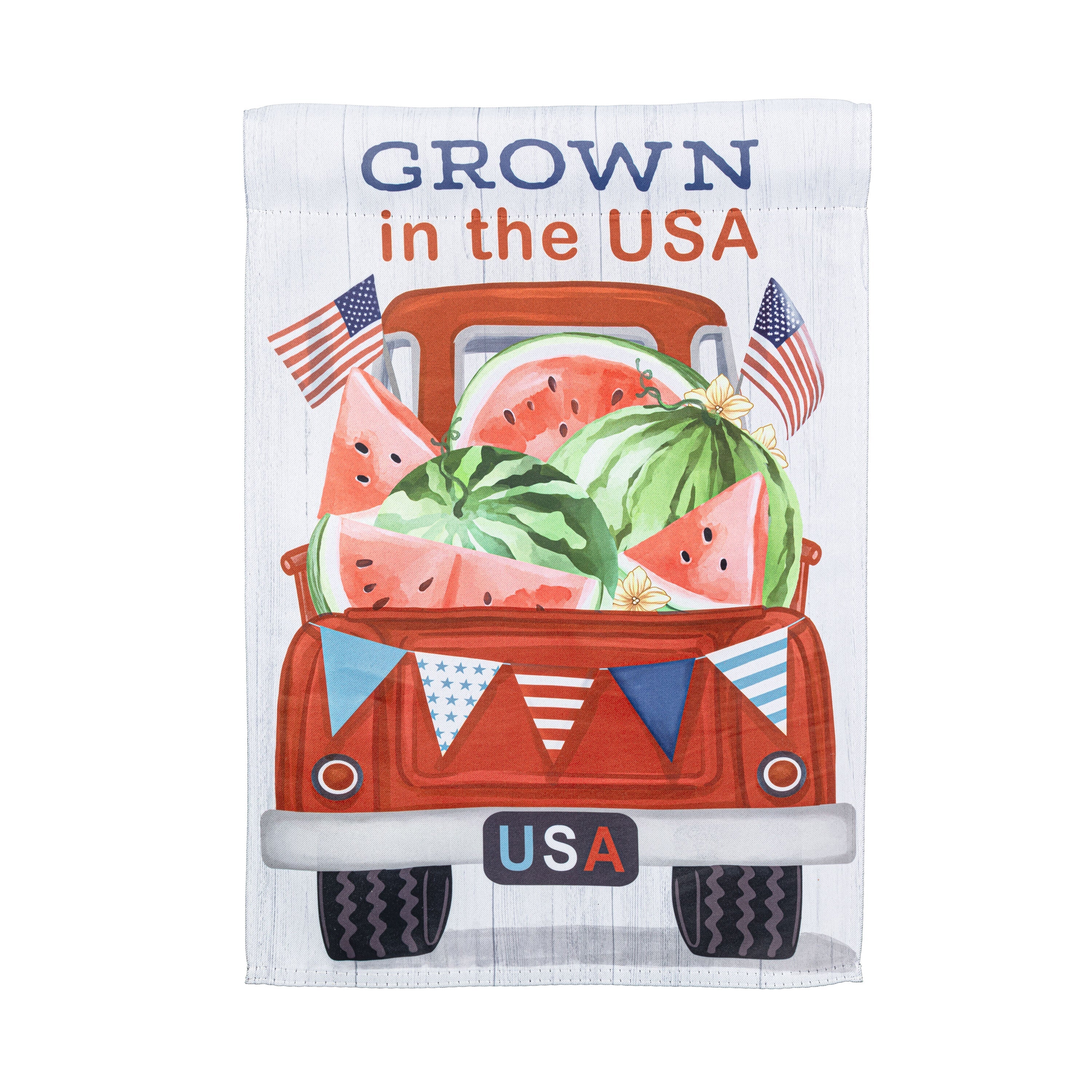 American Classic Truck Suede Garden Flag