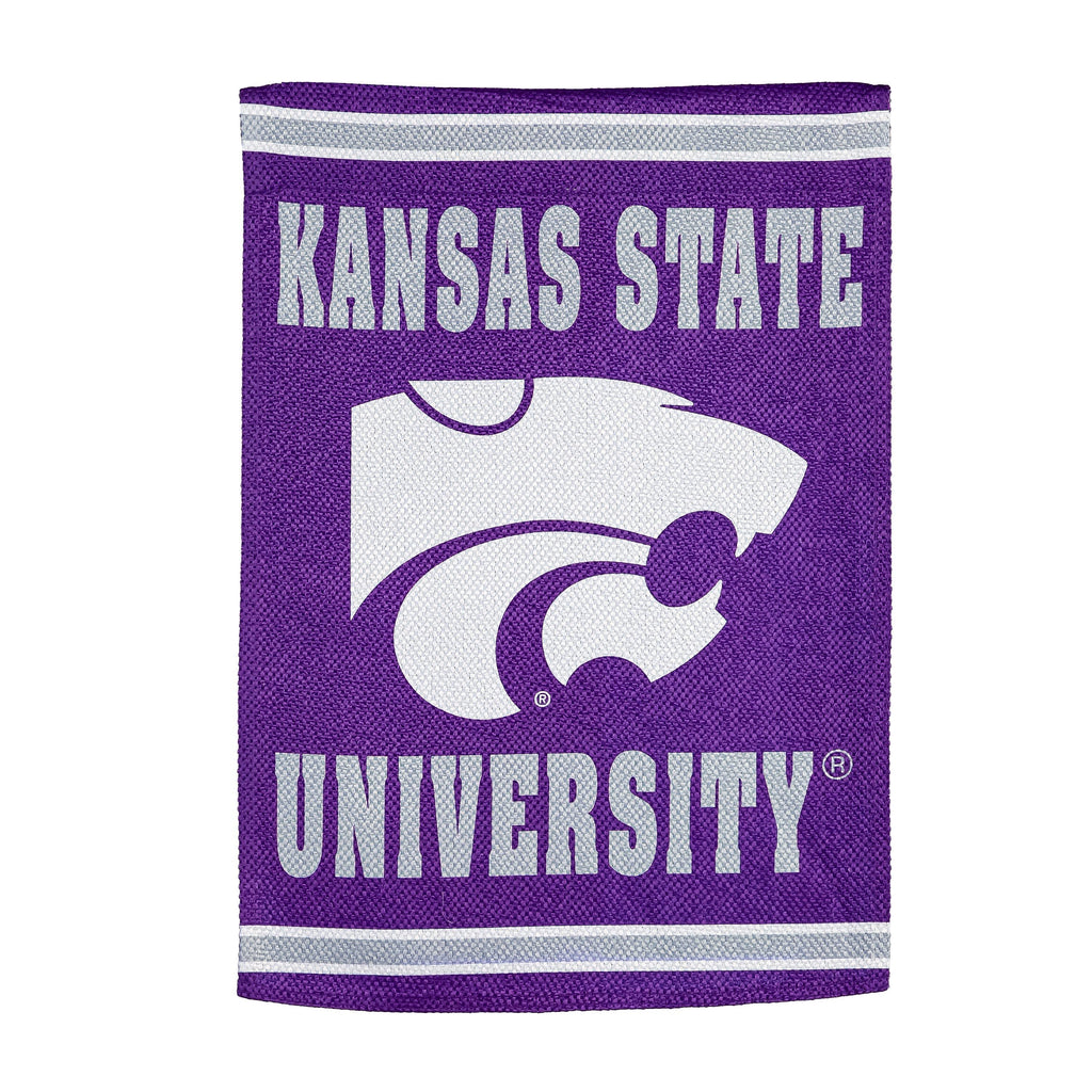 Embossed Suede Flag, GDN Size, Kansas State University