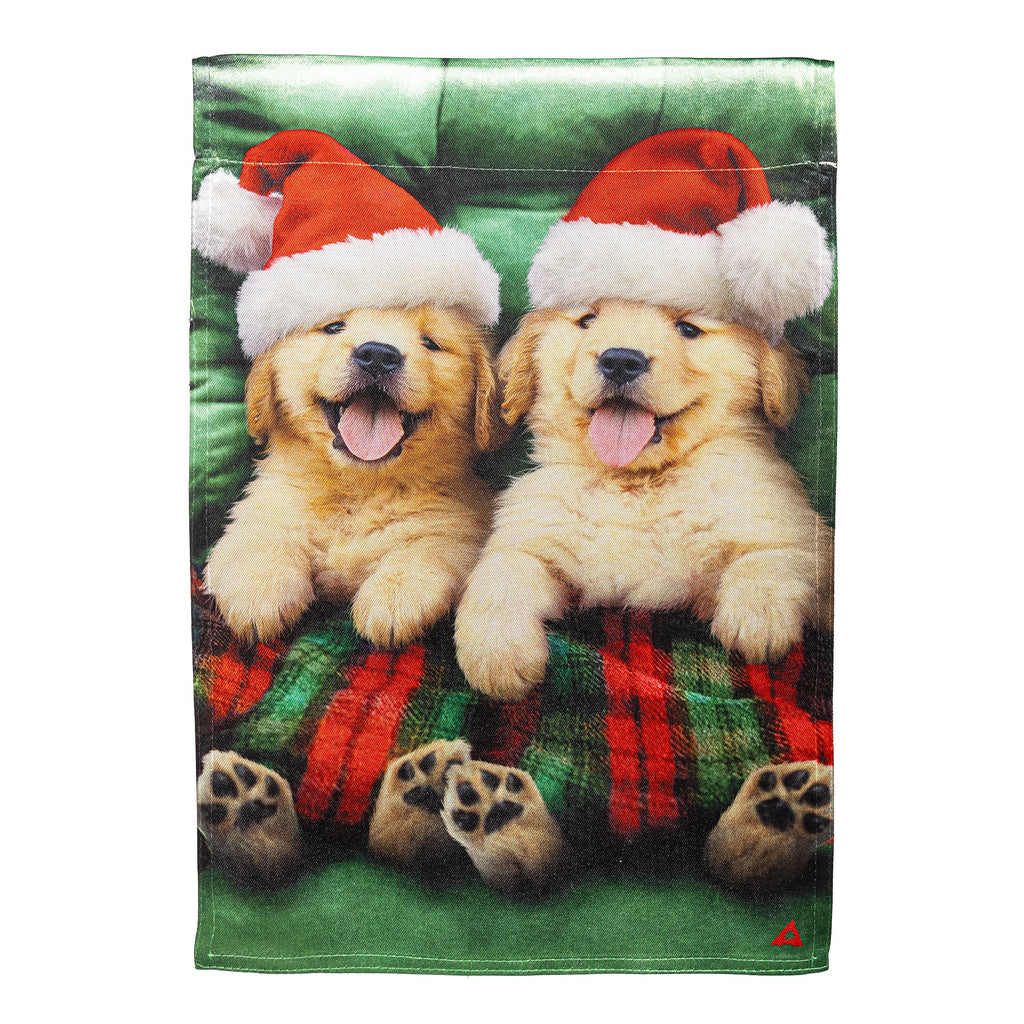Cozy Goldies Lustre Garden Flag