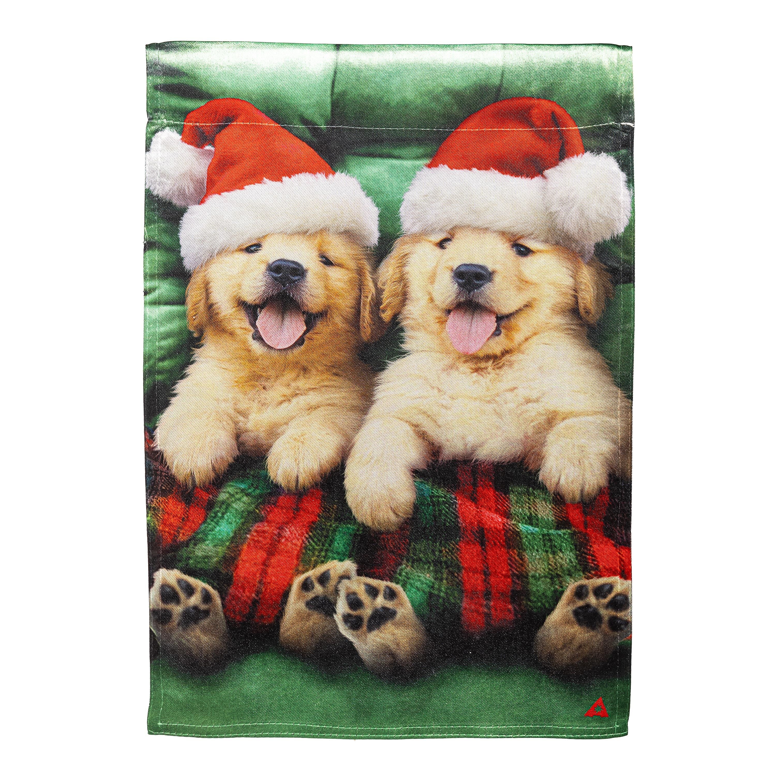 Cozy Goldies Lustre Garden Flag