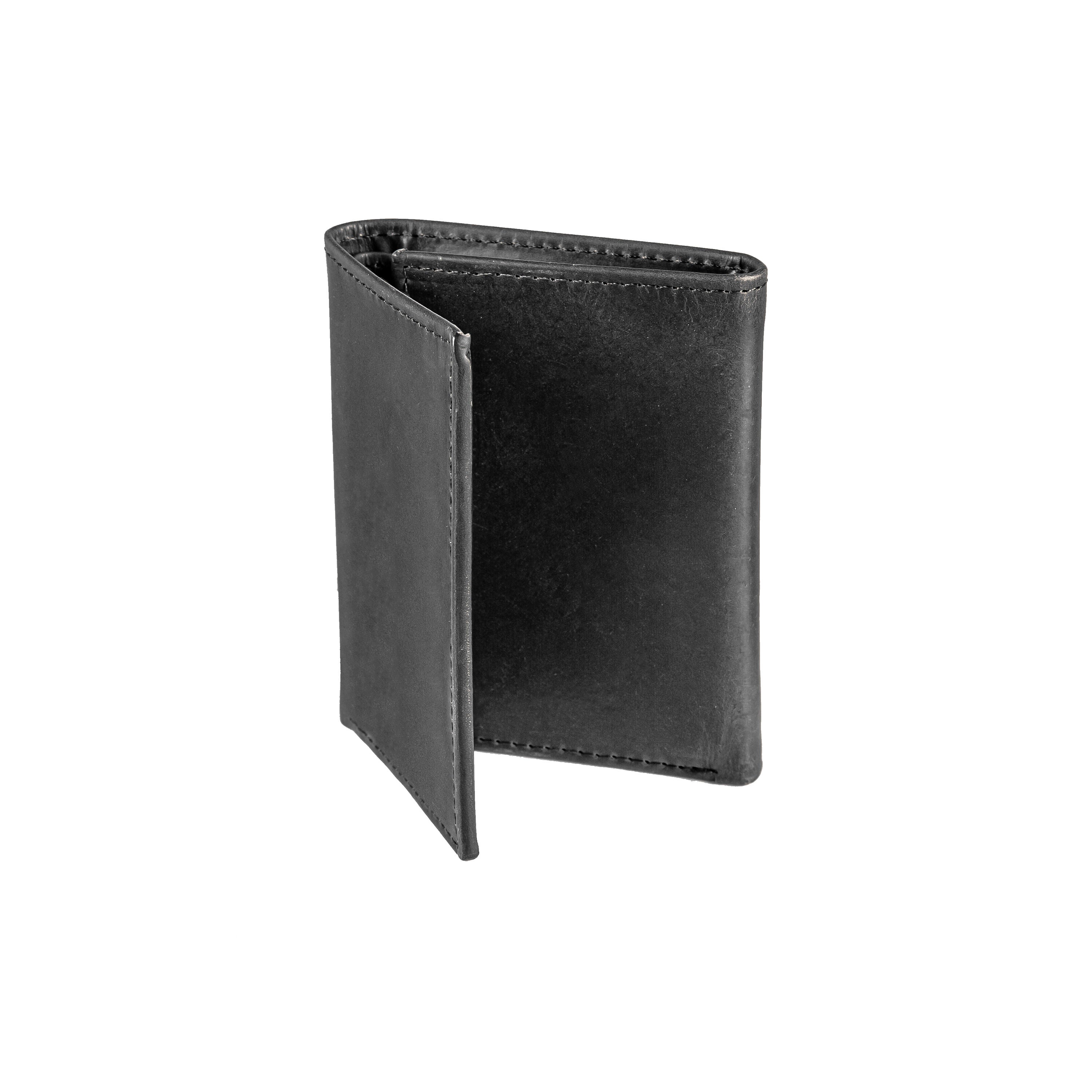 Tri-Fold Wallet, Black, South Carolina State Flag Logo