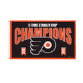 Philadelphia Flyers Single Sided Flag w/ 2 Grommets, 3'x5' Multi Win Flag
