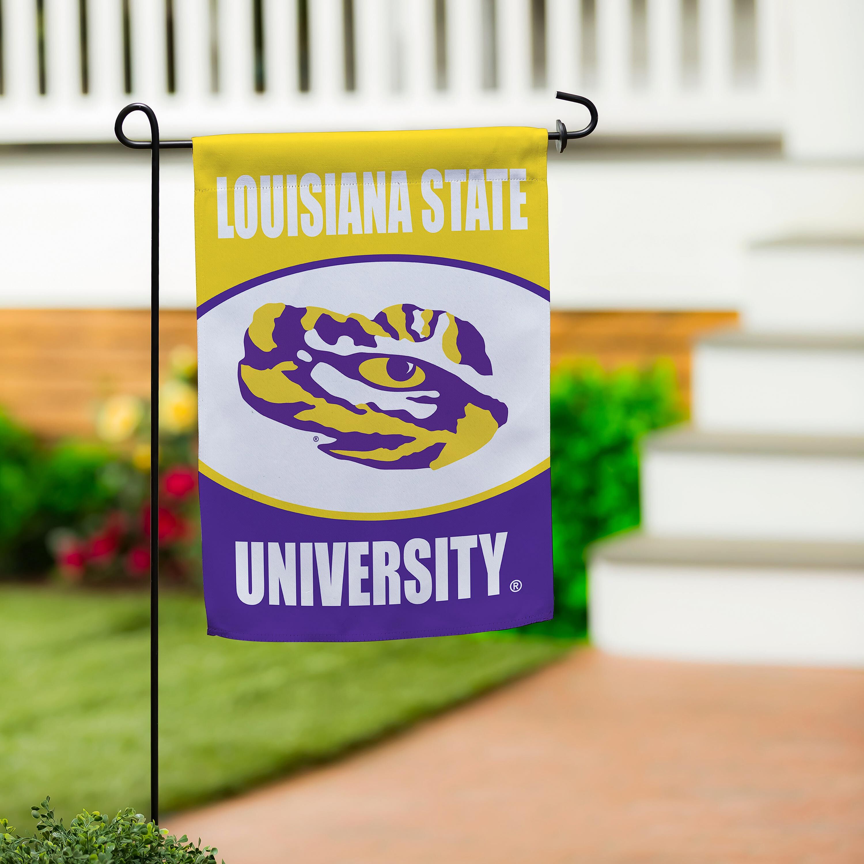 Louisiana State University Suede Flag, GDN