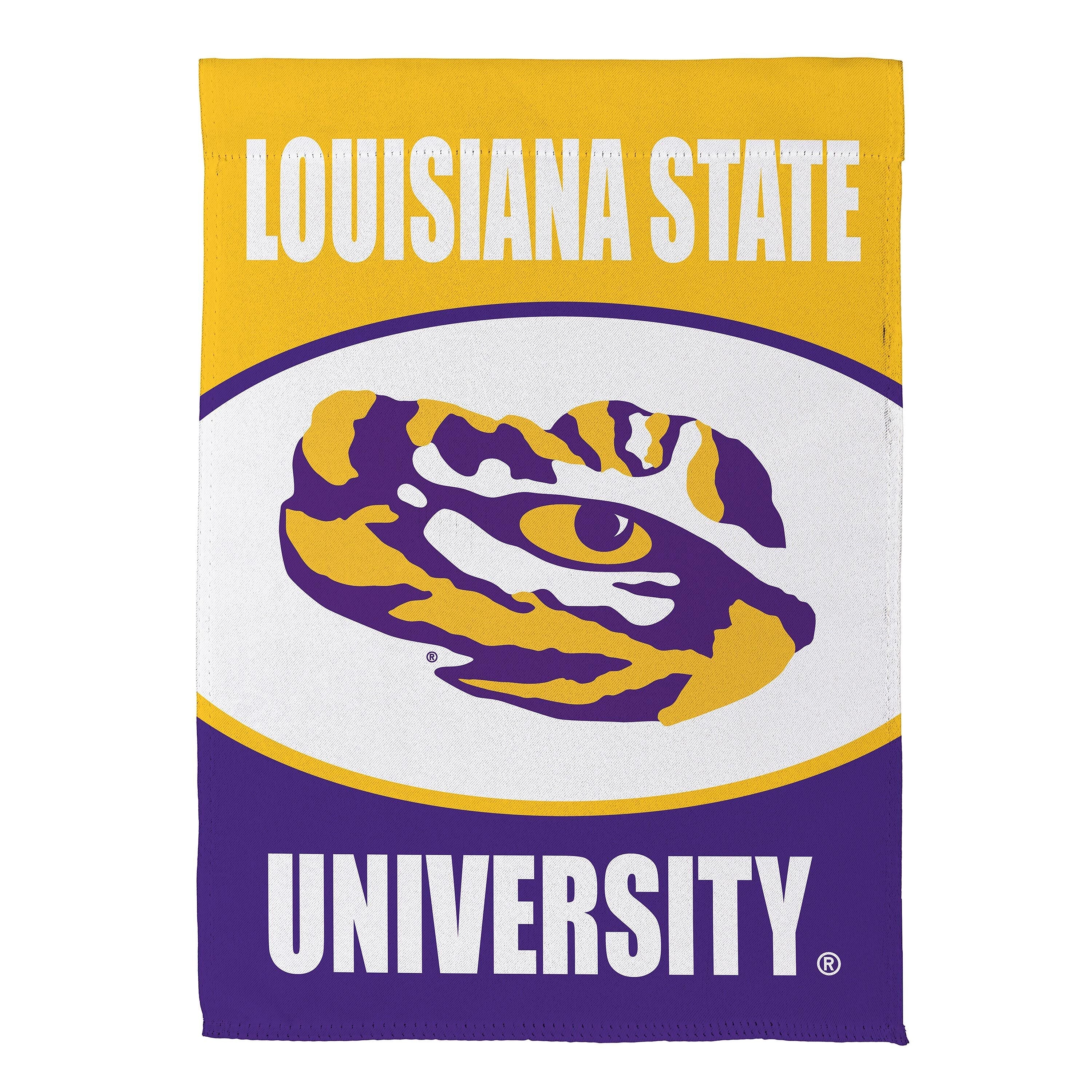 Louisiana State University Suede Flag, GDN