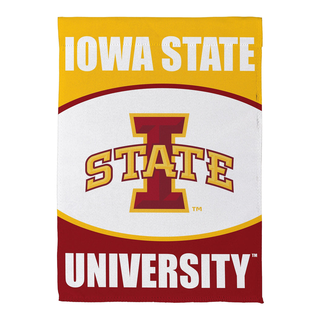 Iowa State University Suede Garden Flag