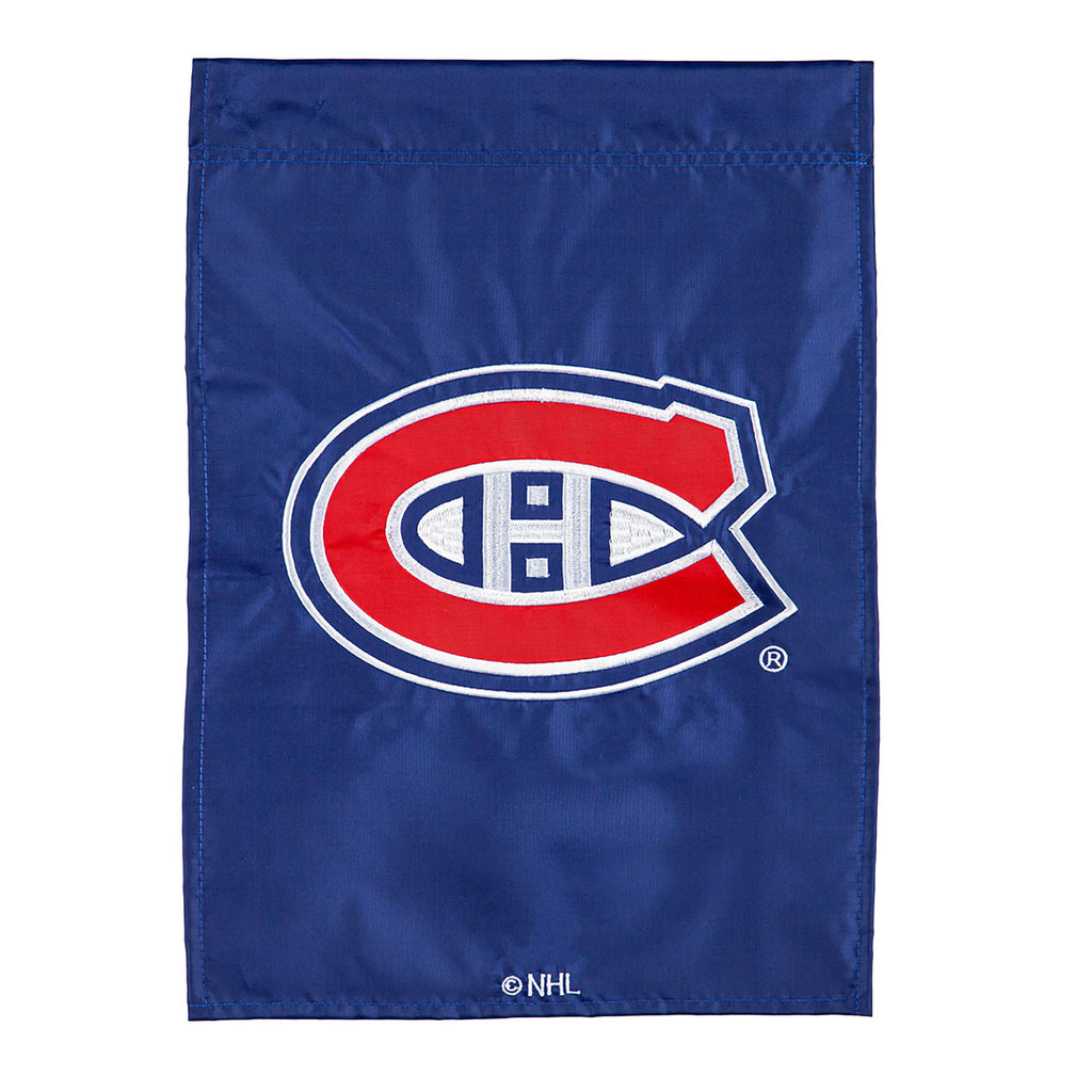 Montreal Canadiens Applique Garden Flag