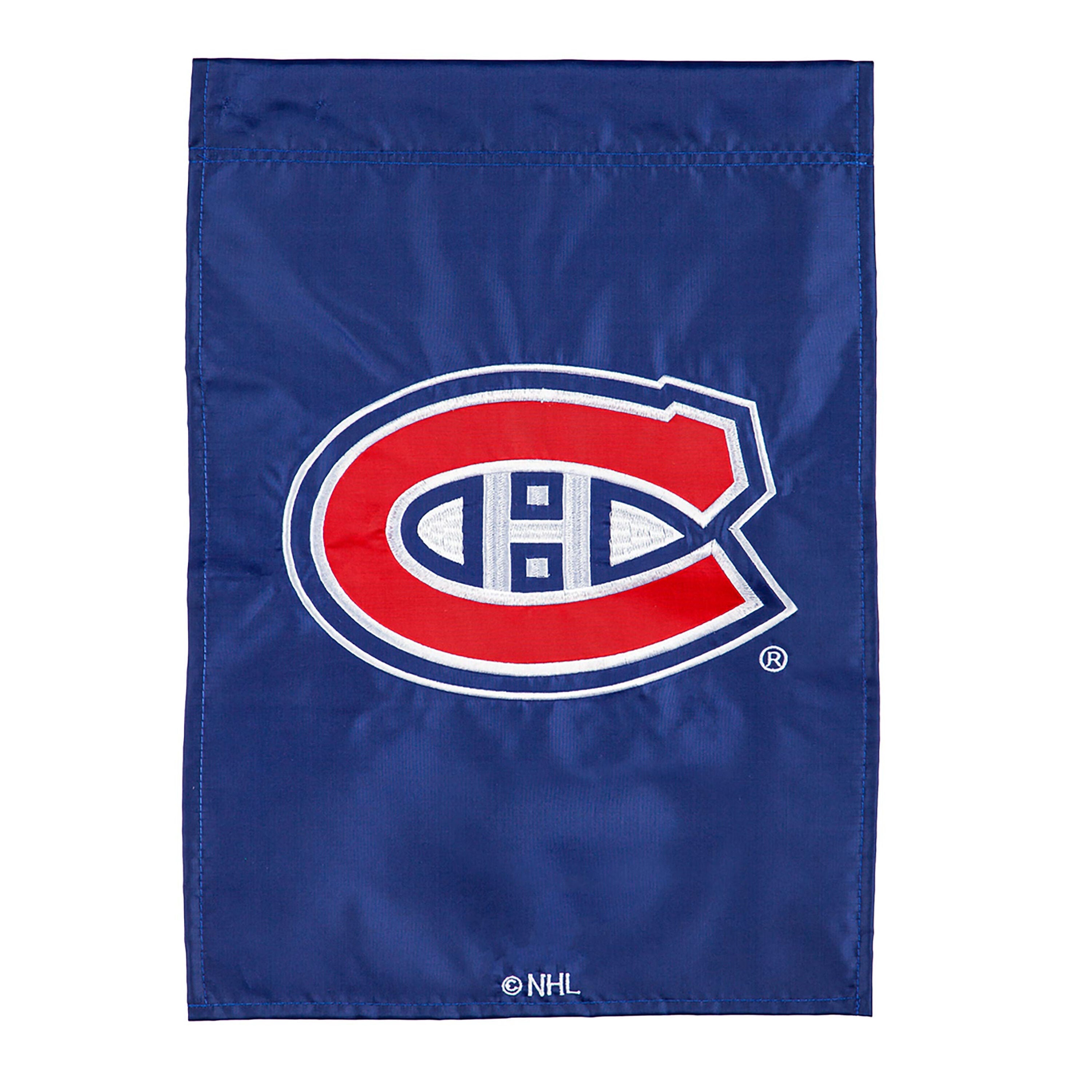Montreal Canadiens Applique Garden Flag
