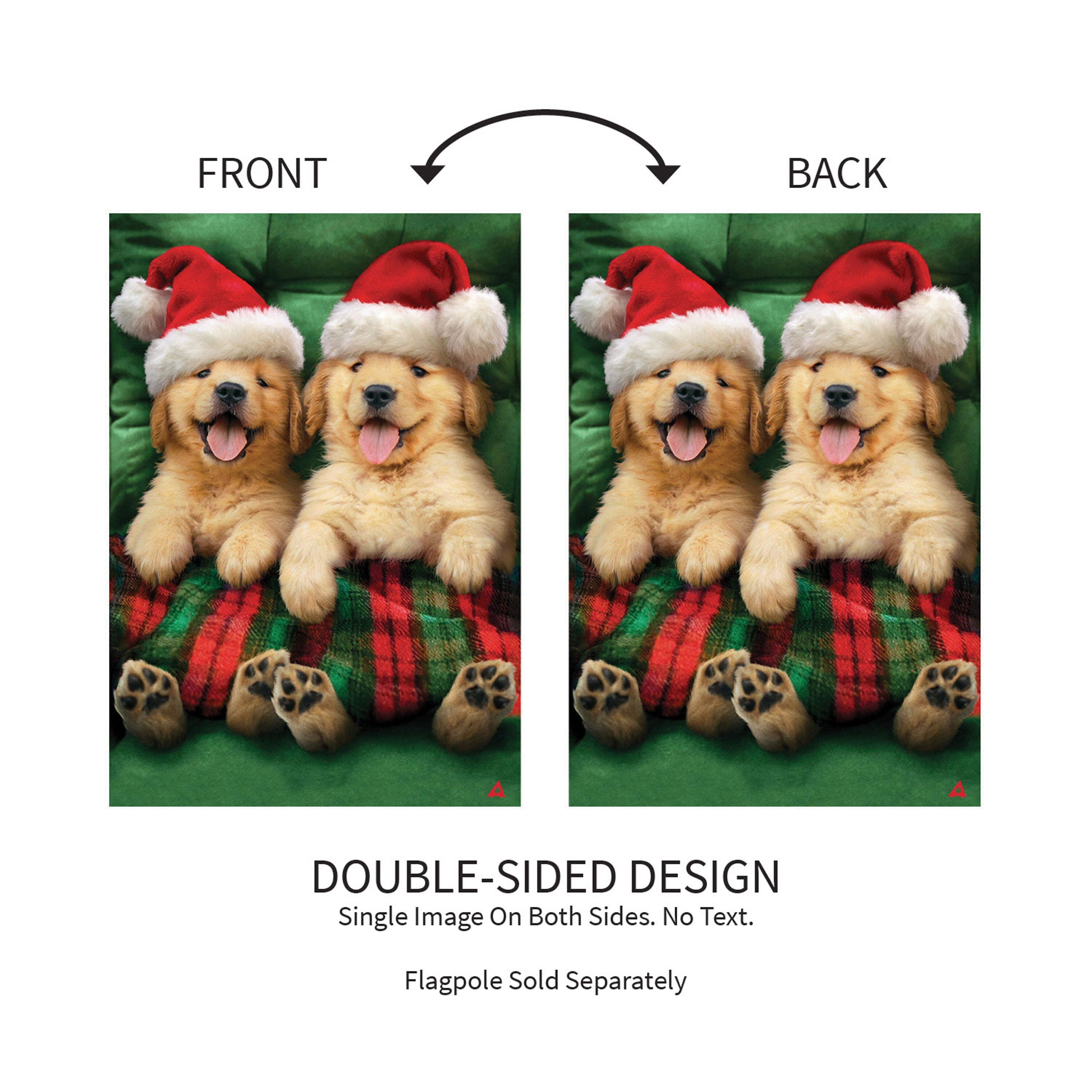 Cozy Goldies Lustre Garden Flag