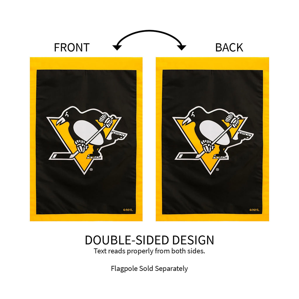 Pittsburgh Penguins Applique Flag