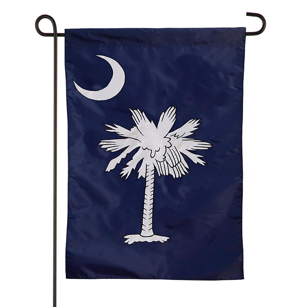 South Carolina Garden Applique Flag
