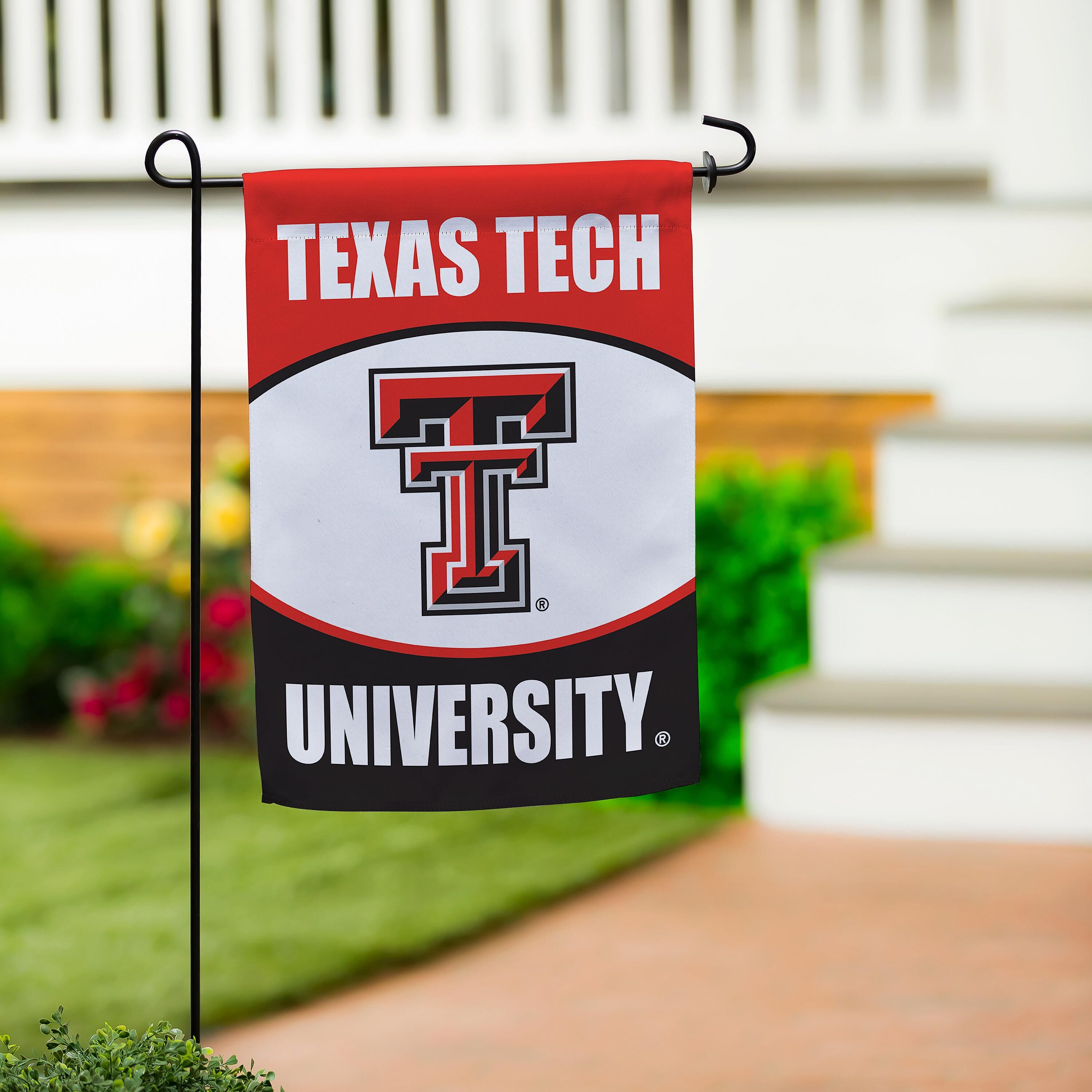 Texas Tech University Suede Garden Flag