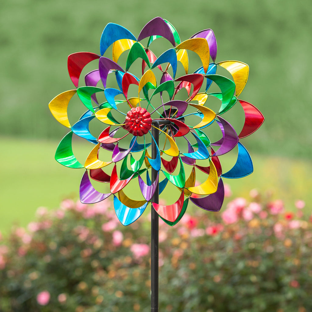 Zinnia Wind Spinner