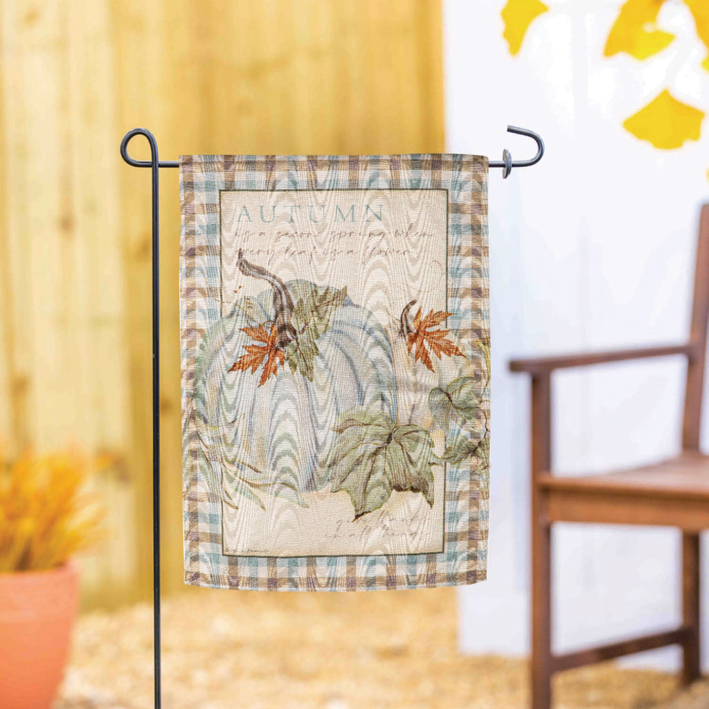 Autumn Harvest Moire Garden Flags