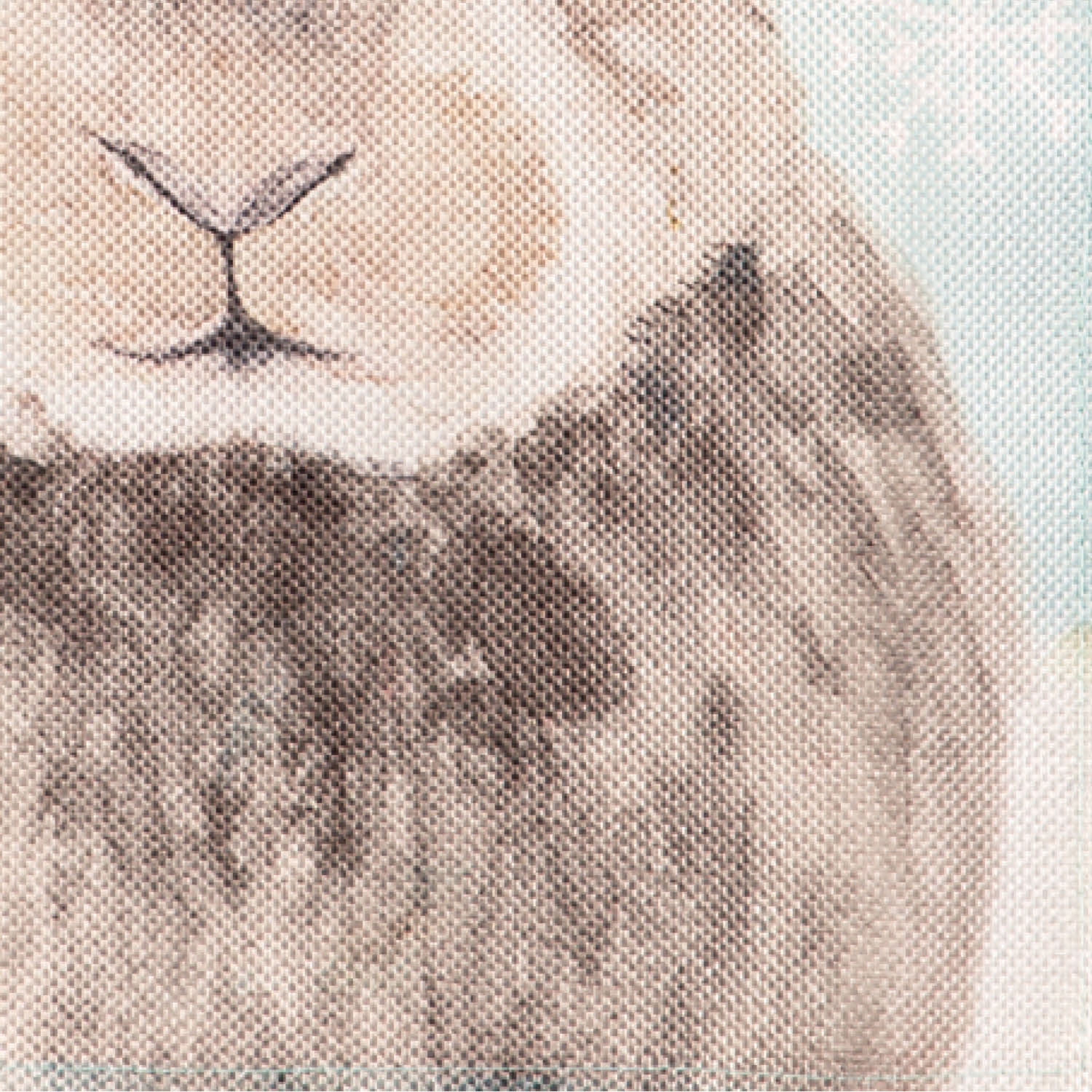 Merry Christmas Bunny Burlap Garden Flag