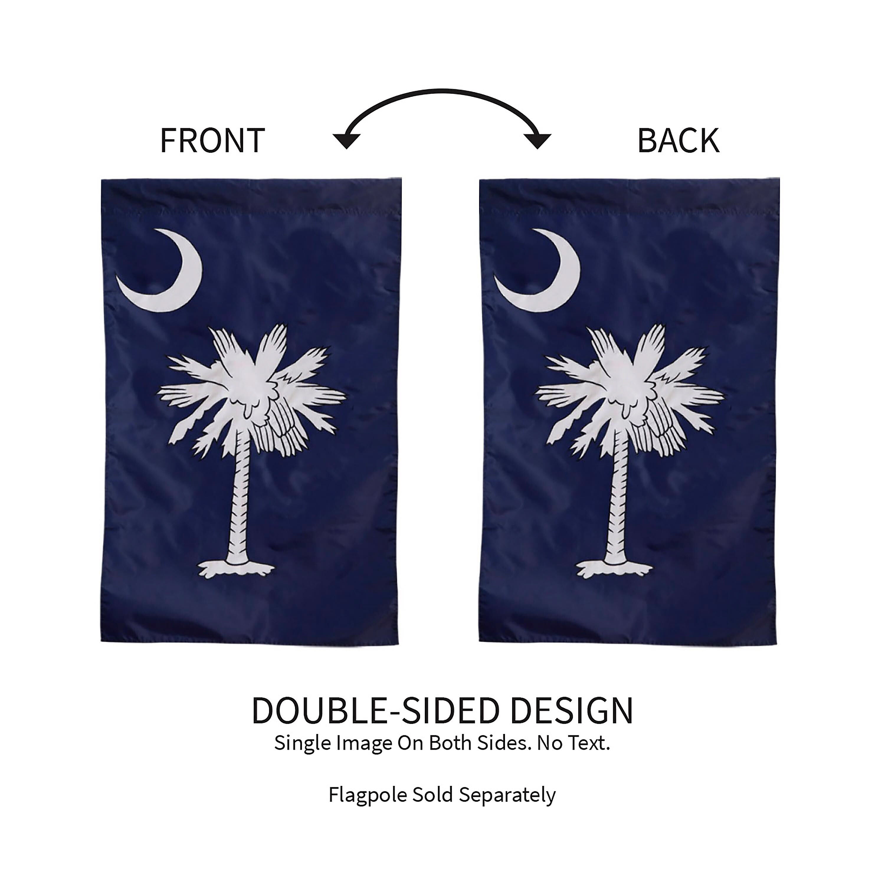 South Carolina House Applique Flag