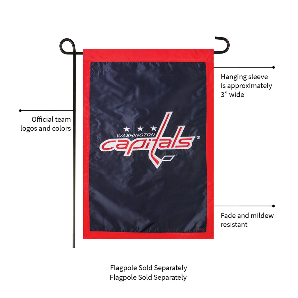 Washington Capitals Applique Flag