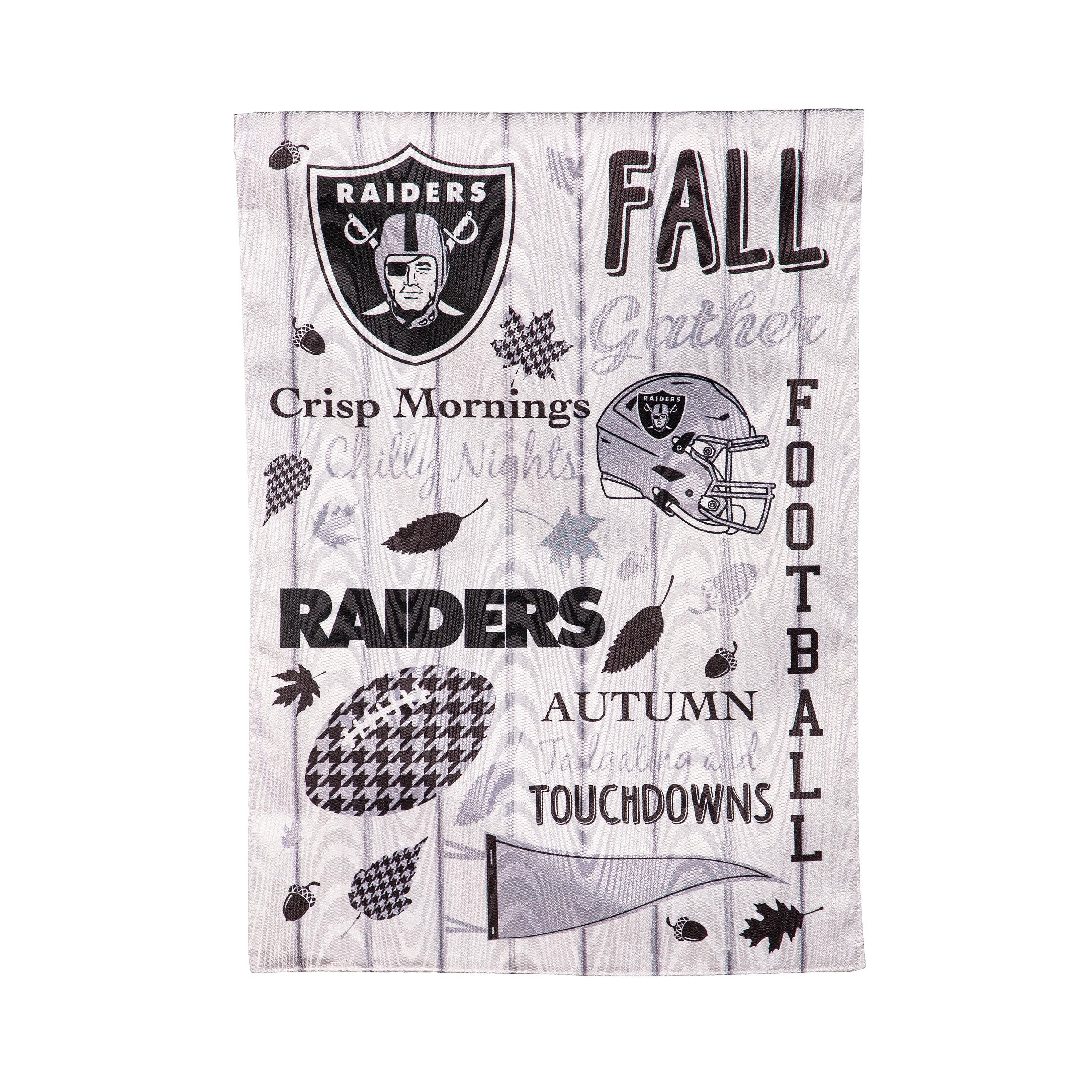 Las Vegas Raiders, Moire Flag, GDN, Fall Seasonal