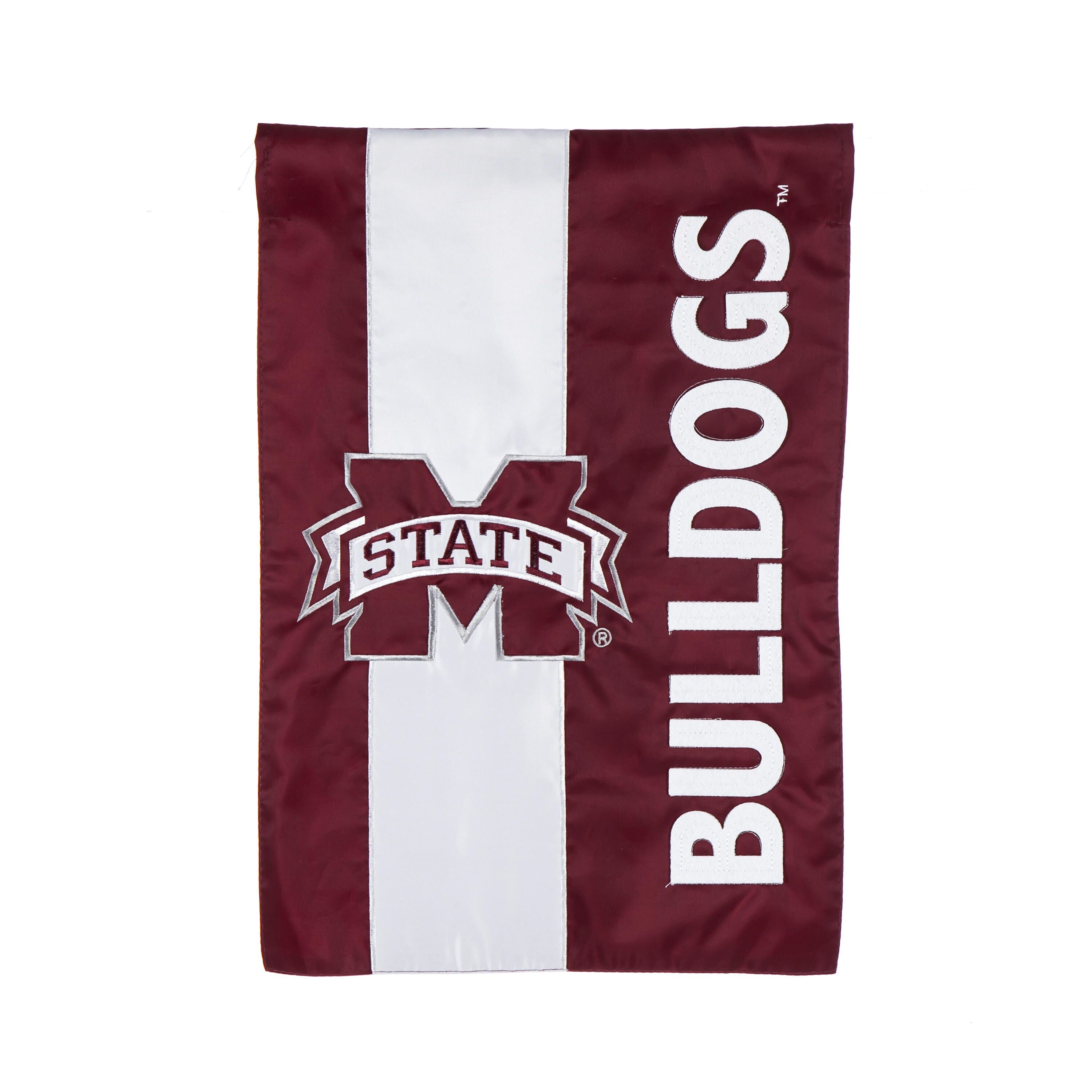 Mississippi State University Embellished Garden Flag
