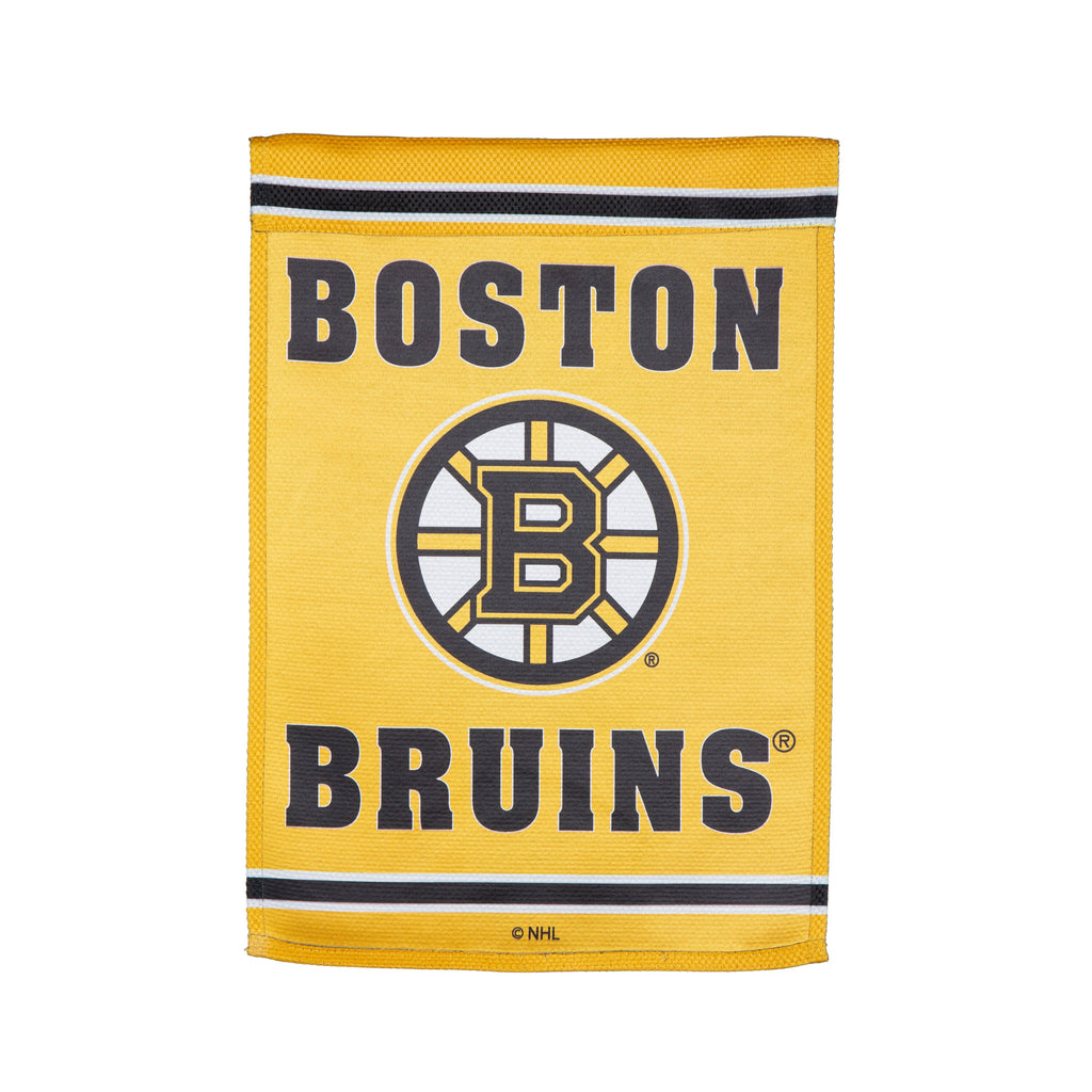 Embossed Suede Flag, GDN Size, Boston Bruins