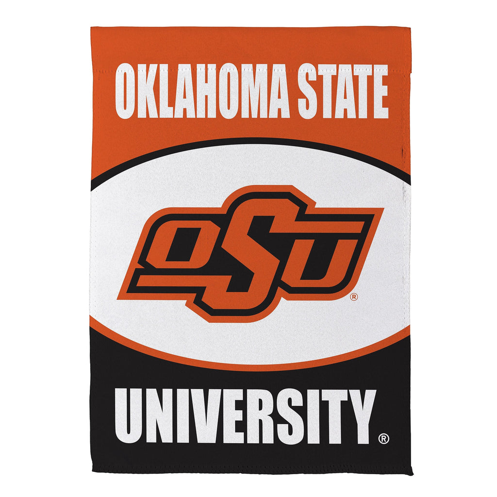 Oklahoma State University Suede Garden Flag