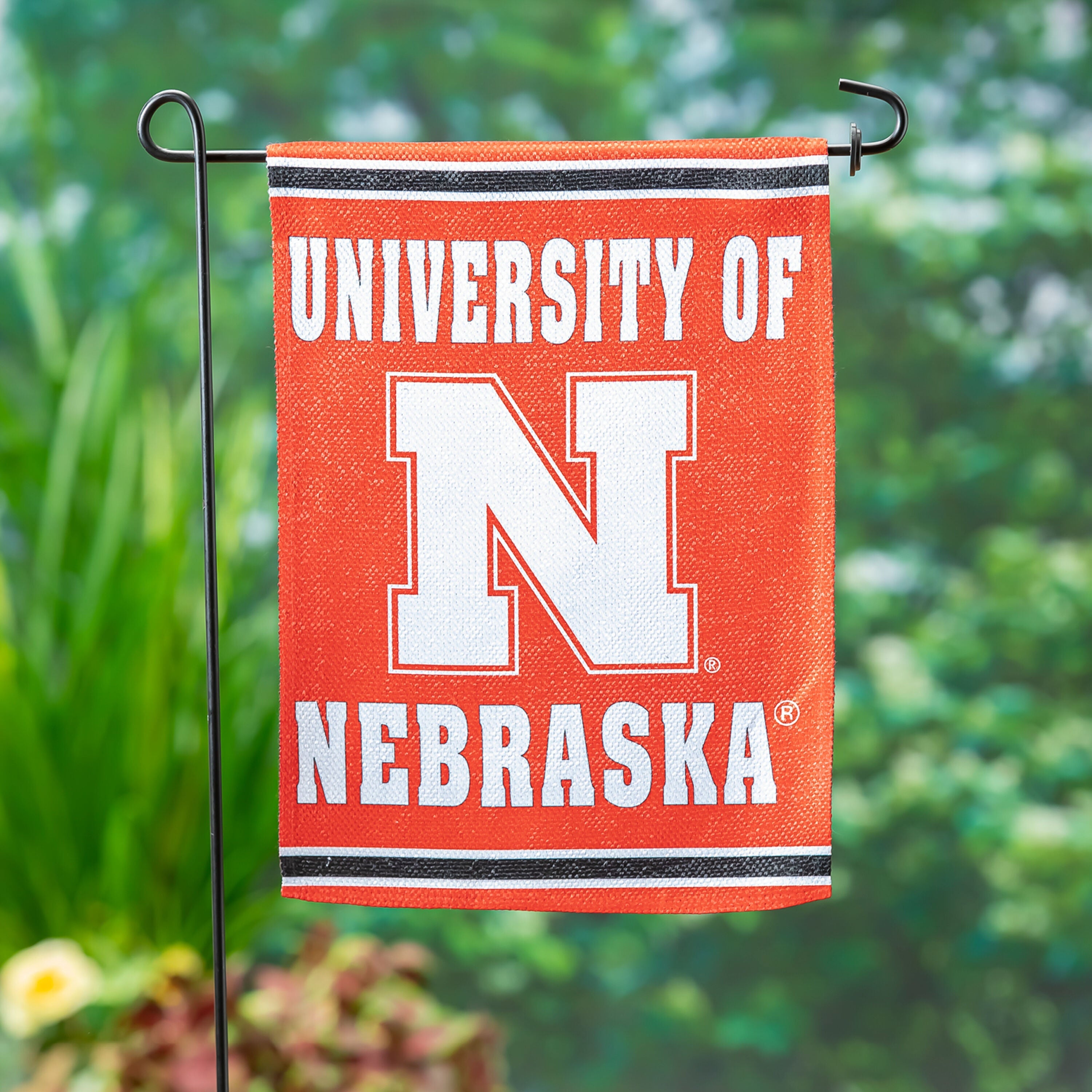 Embossed Suede Flag, GDN Size, University of Nebraska