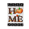 Pumpkin Home Garden Applique Flag