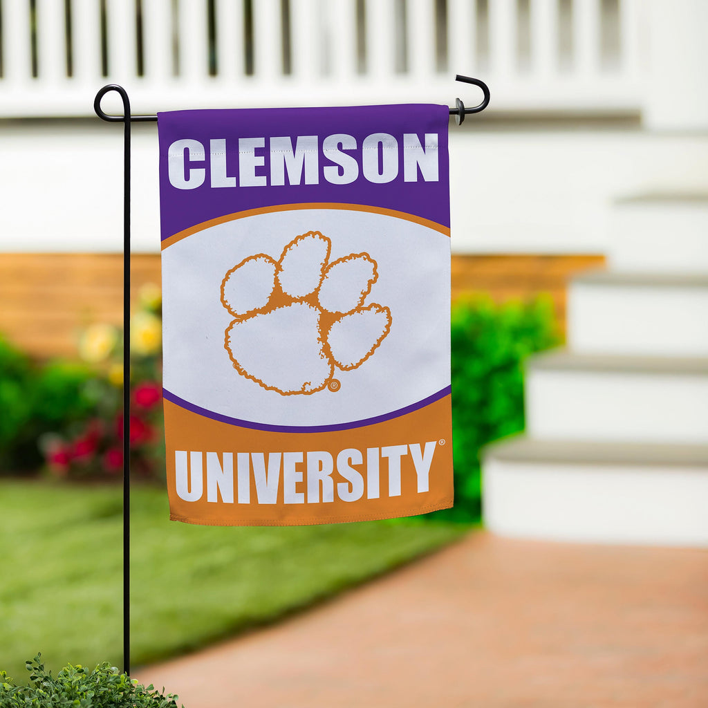 Clemson University Suede Flag, GDN
