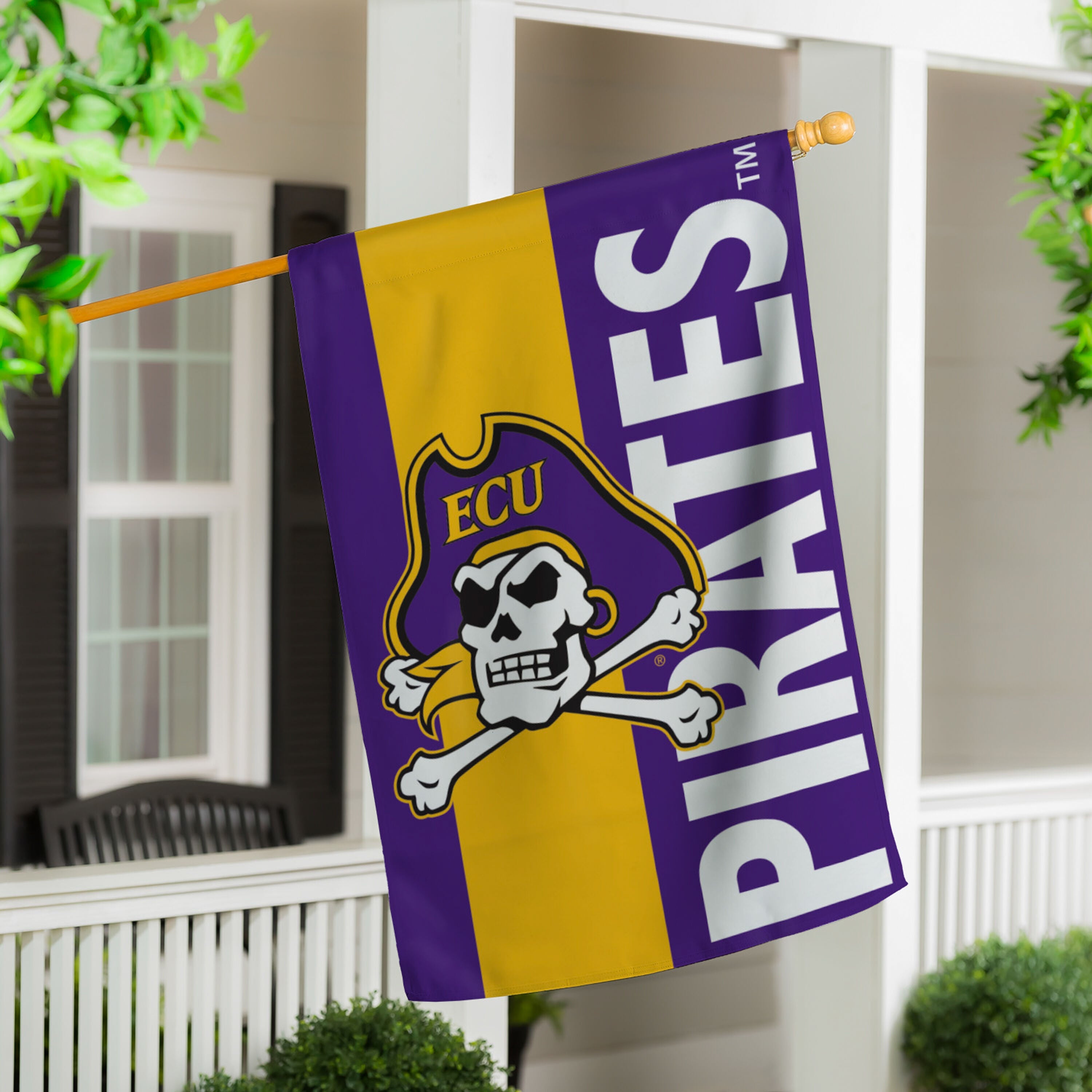 East Carolina University Applique Flag