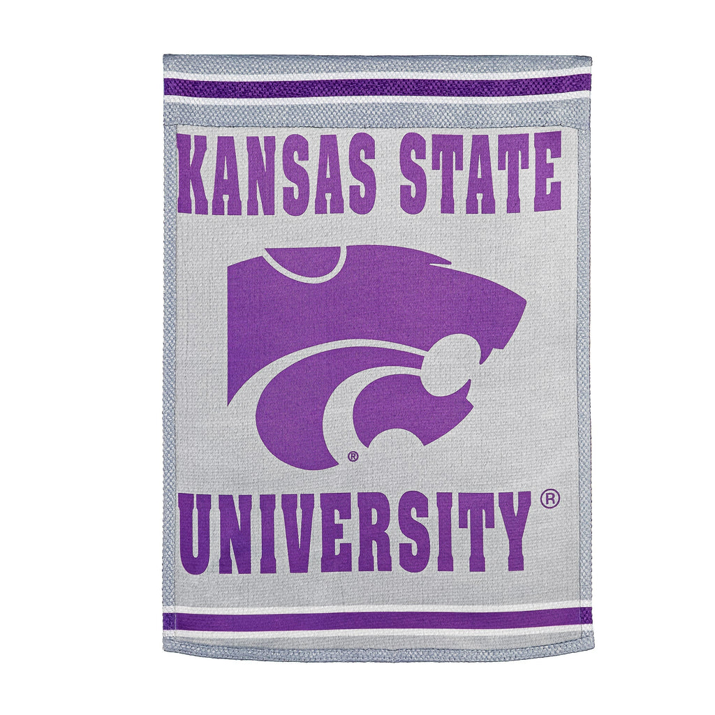 Embossed Suede Flag, GDN Size, Kansas State University