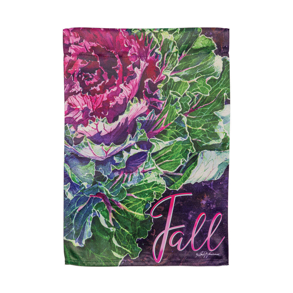 Fall Beauty Suede Garden Flag