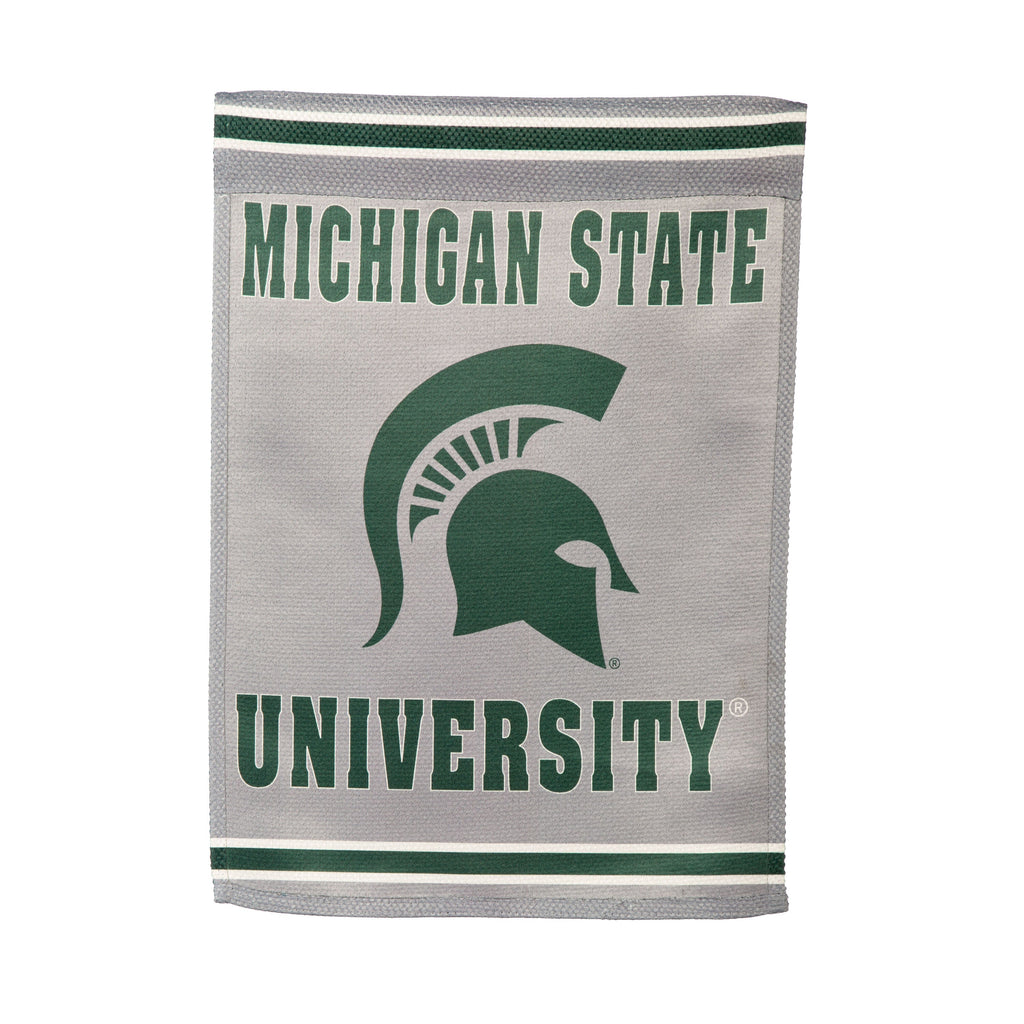 Embossed Suede Flag, GDN Size, Michigan State University