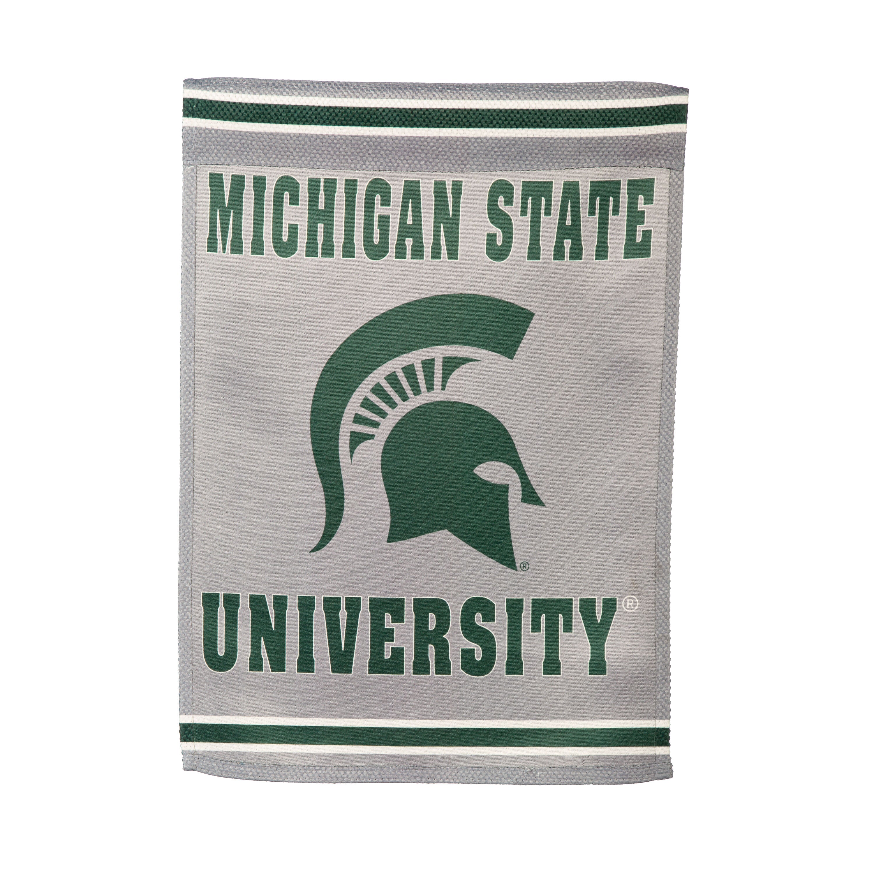 Embossed Suede Flag, GDN Size, Michigan State University