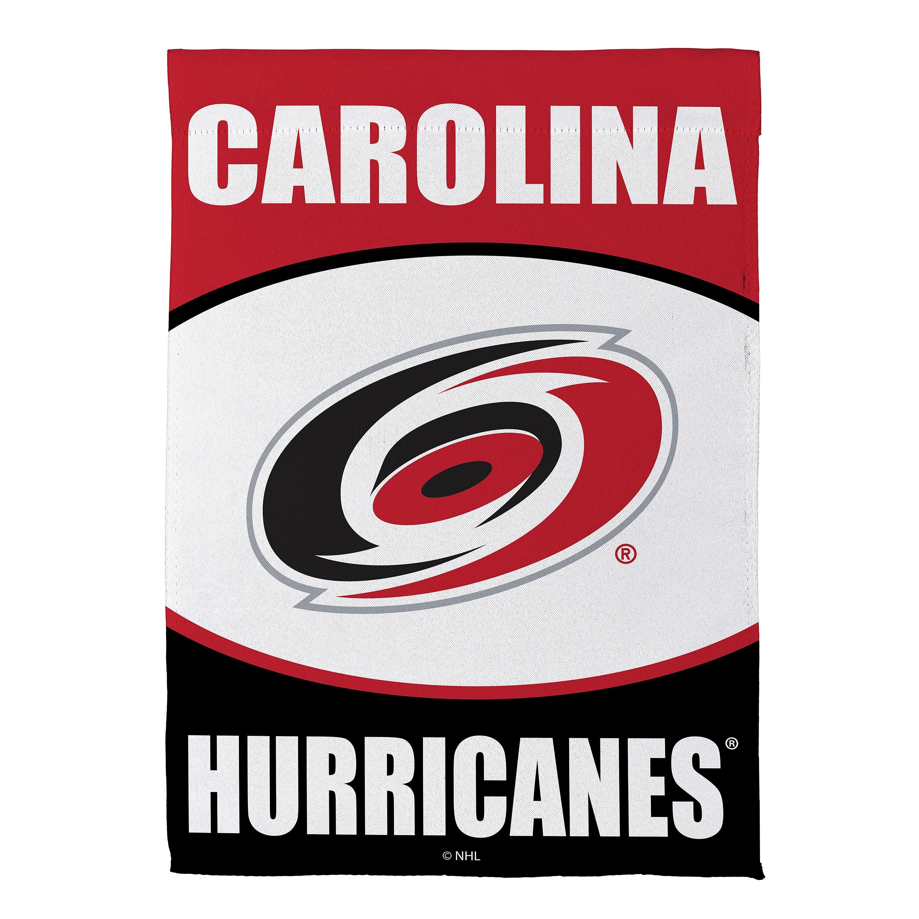 Carolina Hurricanes Suede Garden Flag