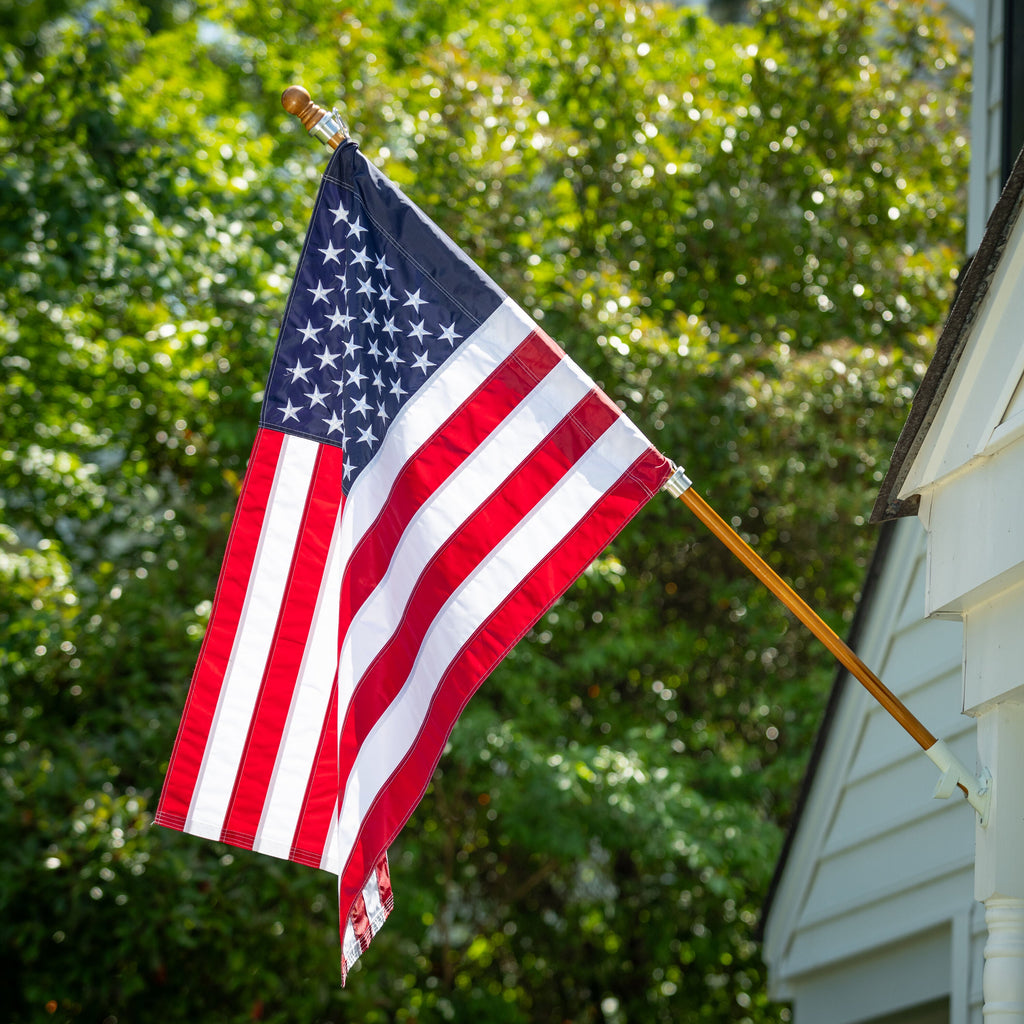 American Flag House Applique Flag