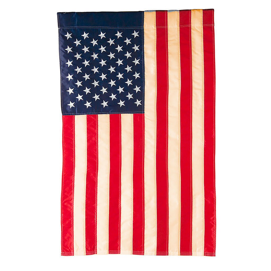 Tea Stained Patriotic American Flag