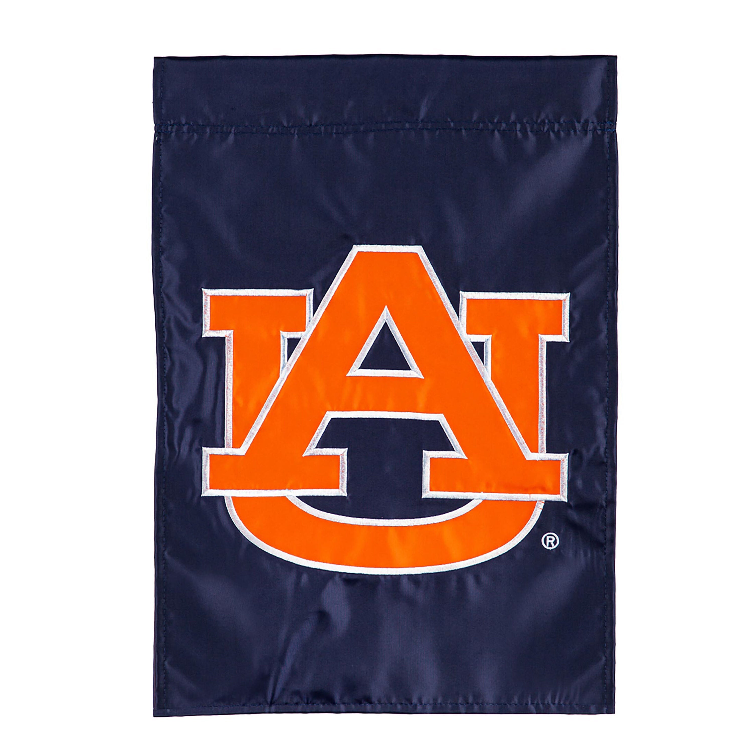 Auburn University Applique Garden Flag