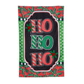 Ho Ho Ho Applique House Flag