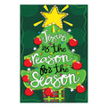 Jesus Is The Reason Applique House Flag