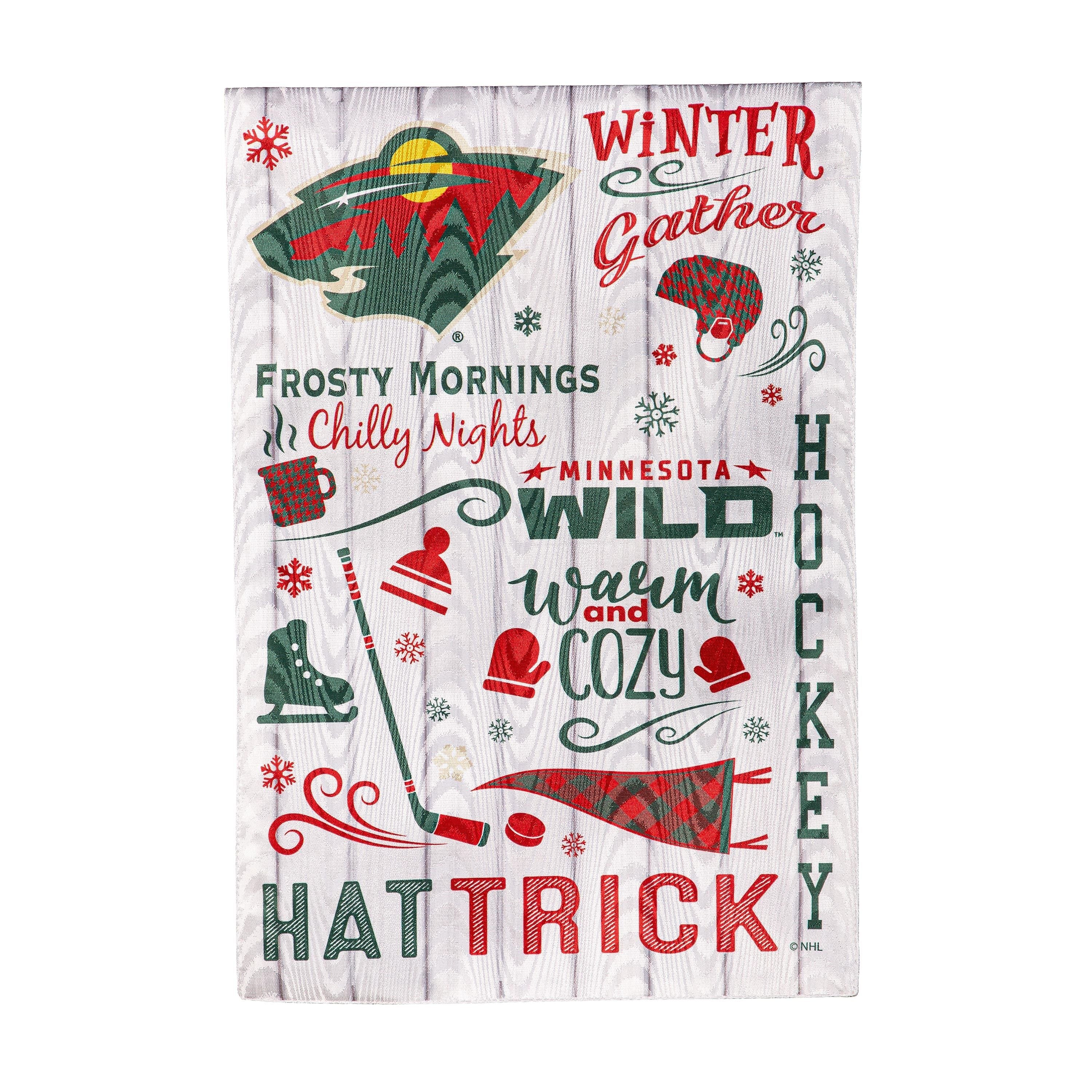 Minnesota Wild, Moire Flag, GDN, Fall Seasonal