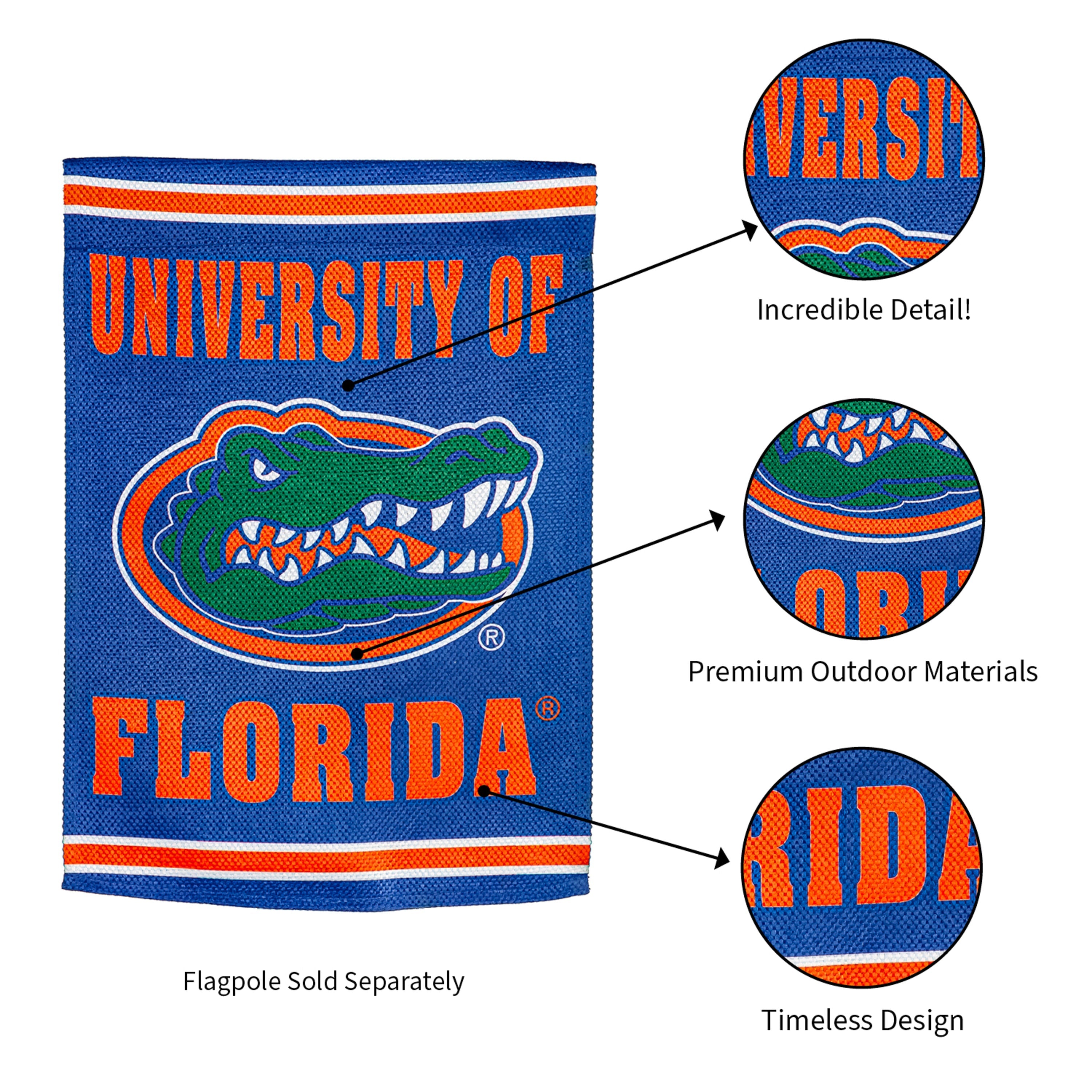 Embossed Suede Flag, GDN Size, University of Florida