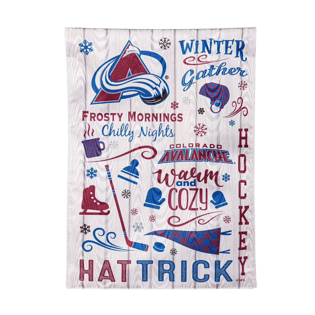 Colorado Avalanche, Moire Flag, GDN, Fall Seasonal