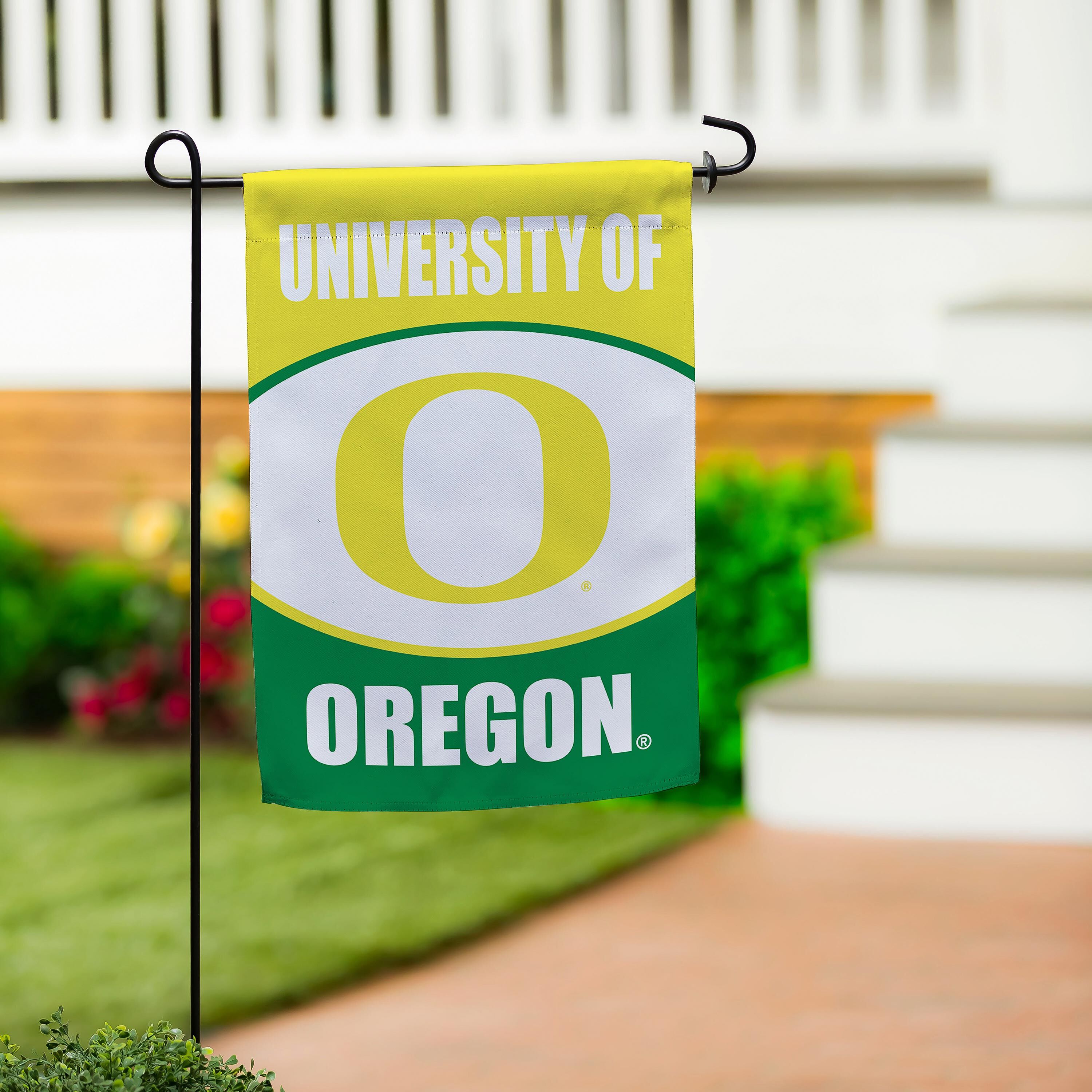 University of Oregon Suede Flag, GDN