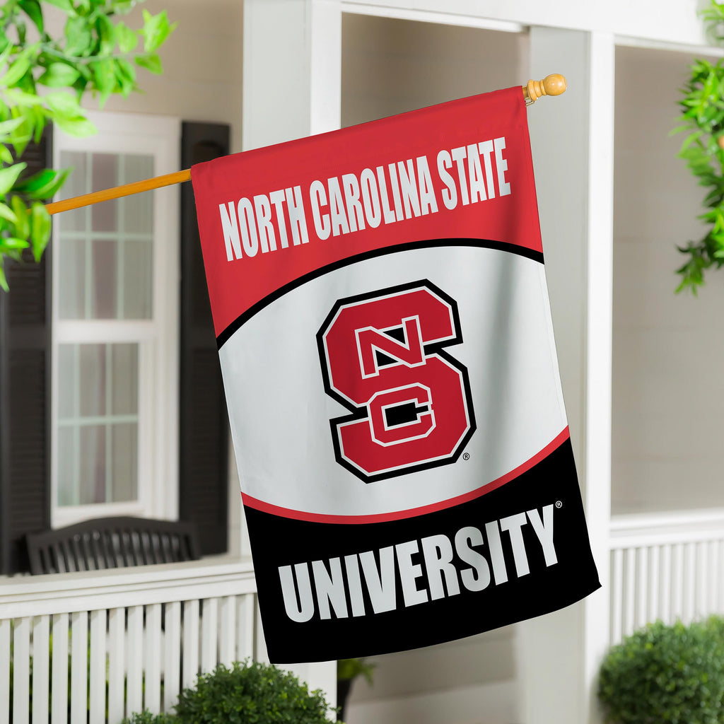 North Carolina State University Suede Flag, House