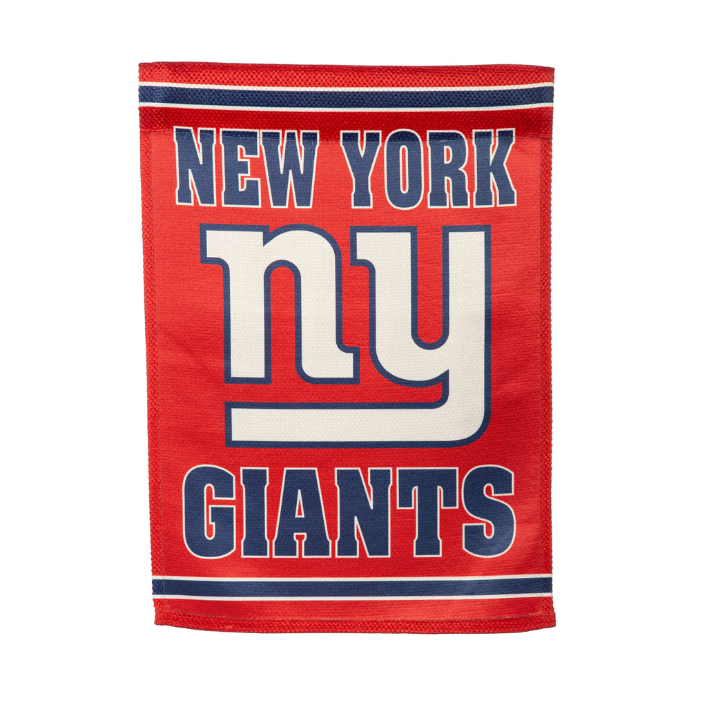 Embossed Suede Flag, GDN Size, New York Giants
