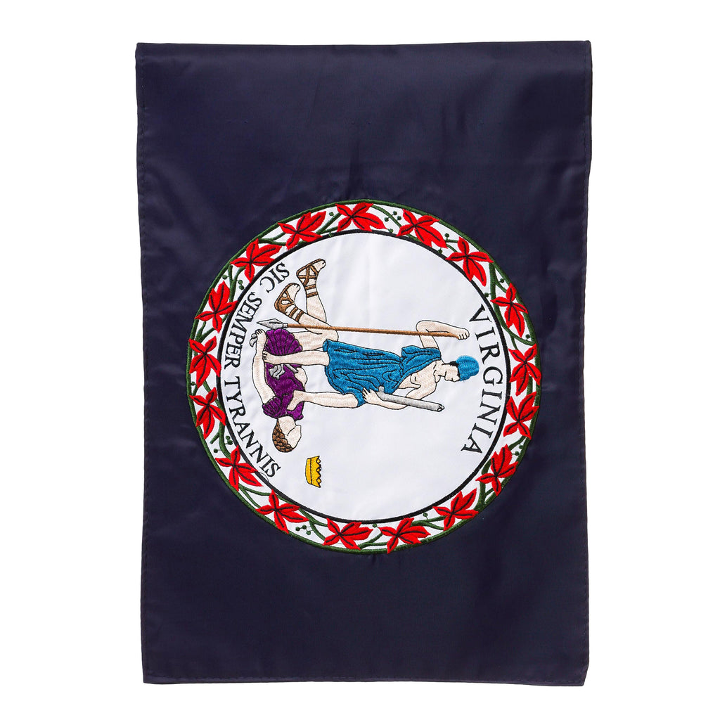Virginia State Flag Garden Applique Flag