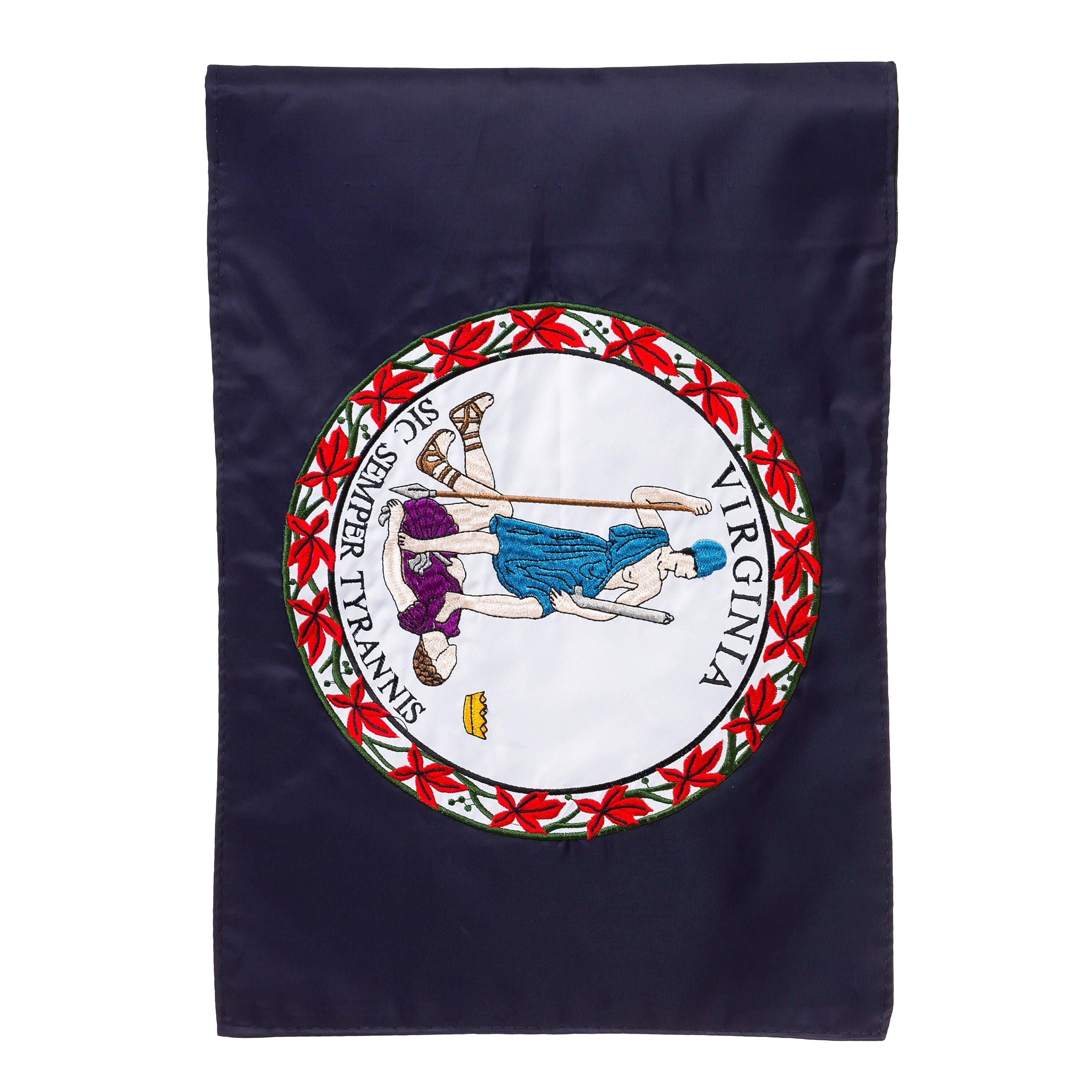 Virginia State Flag Garden Applique Flag