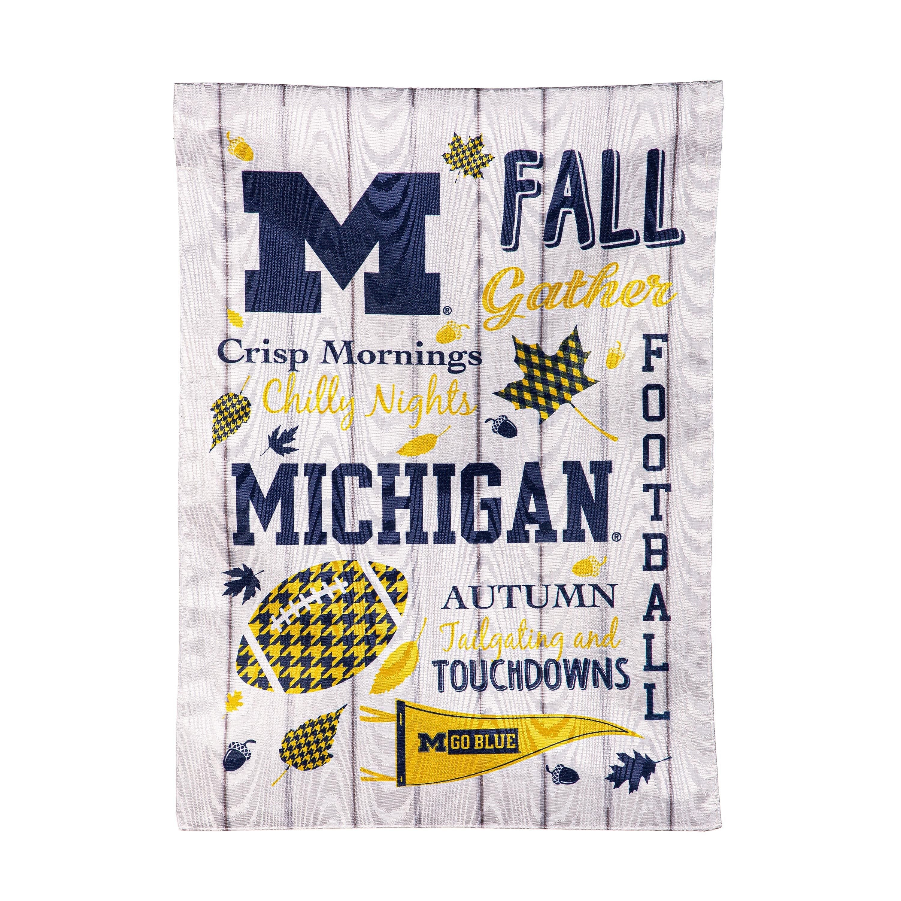 University Of Michigan, Moire Flag, GDN, Fall Seasonal