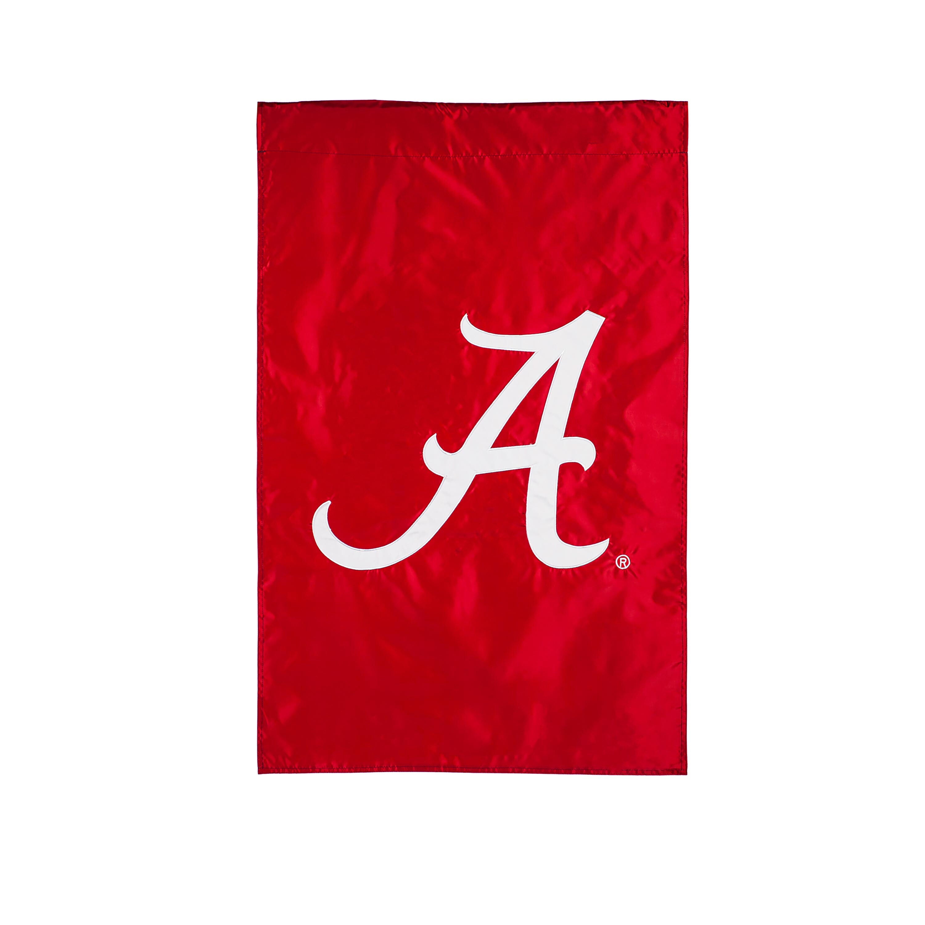University of Alabama Applique House Flag