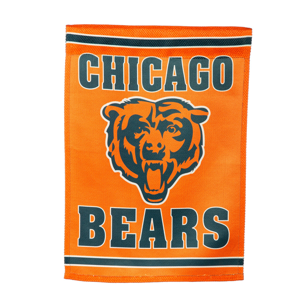 Embossed Suede Flag, GDN Size, Chicago Bears
