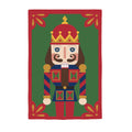 Nutcracker Applique Garden Flag